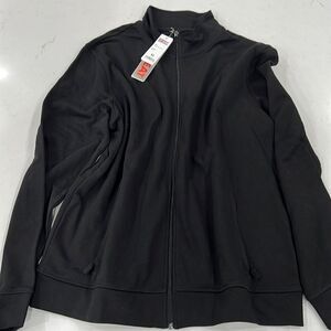 NWT 32 Degrees Heat Men's Quarter Zip Base Layer Long Sleeve Black $40 J…